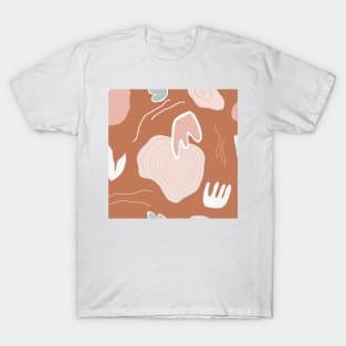 Abstract Autumn Shapes T-Shirt